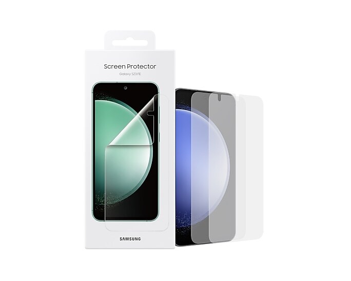 Samsung Screen Protector für Galaxy S23 FE, Transparent