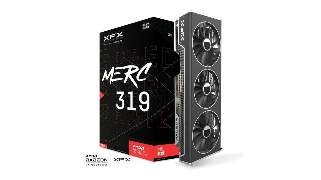 XFX Speedster MERC 319 Radeon™ RX 7800 XT BLACK Edition