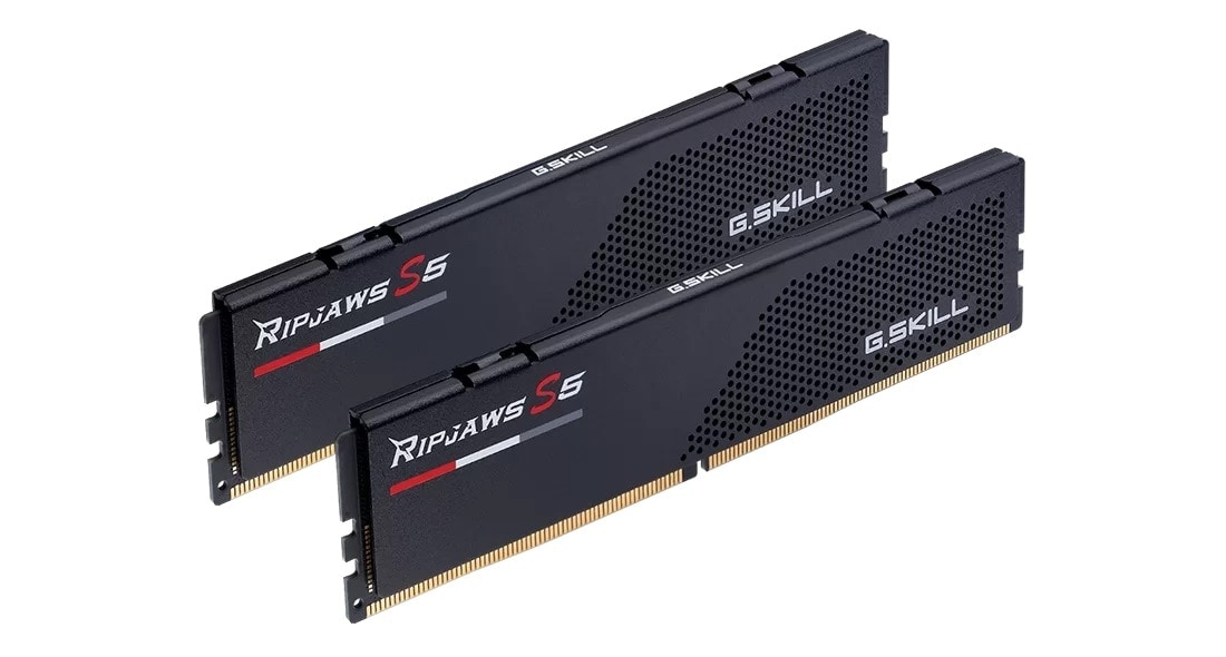 32GB (2x16GB) G.Skill Ripjaws S5 Black DDR5-6000 CL30 RAM Speicher Kit