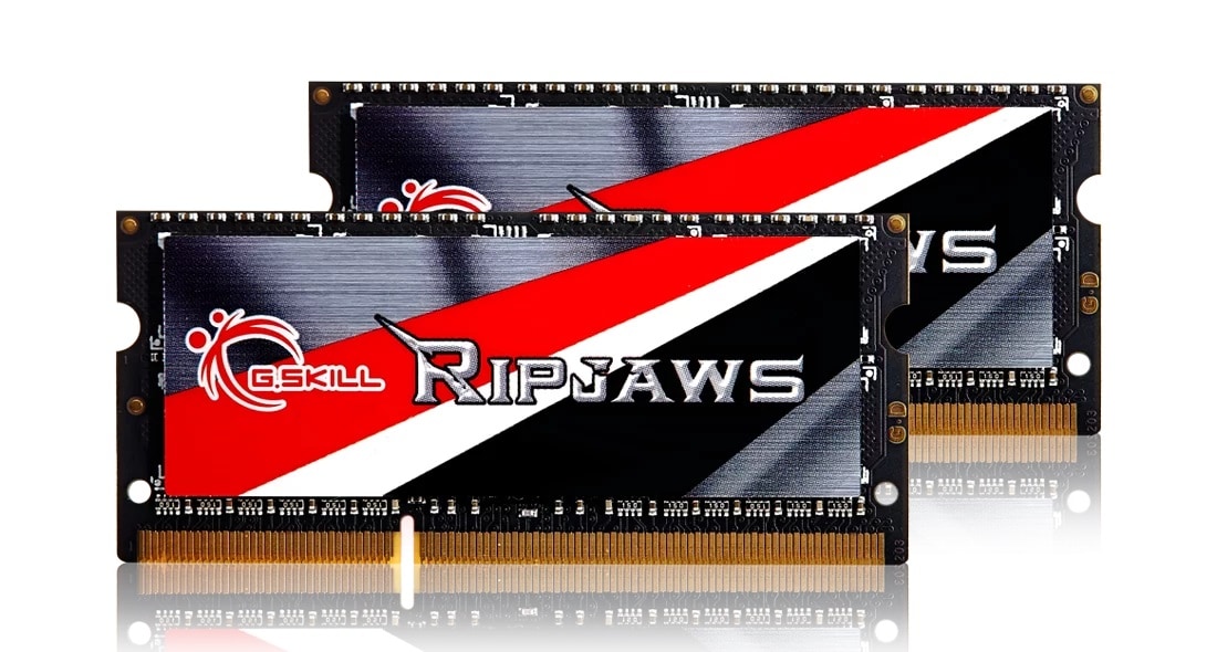 16GB (2x8GB) G.Skill Ripjaws DDR3-1600 CL 9 SO-DIMM RAM Notebook Speicher Kit