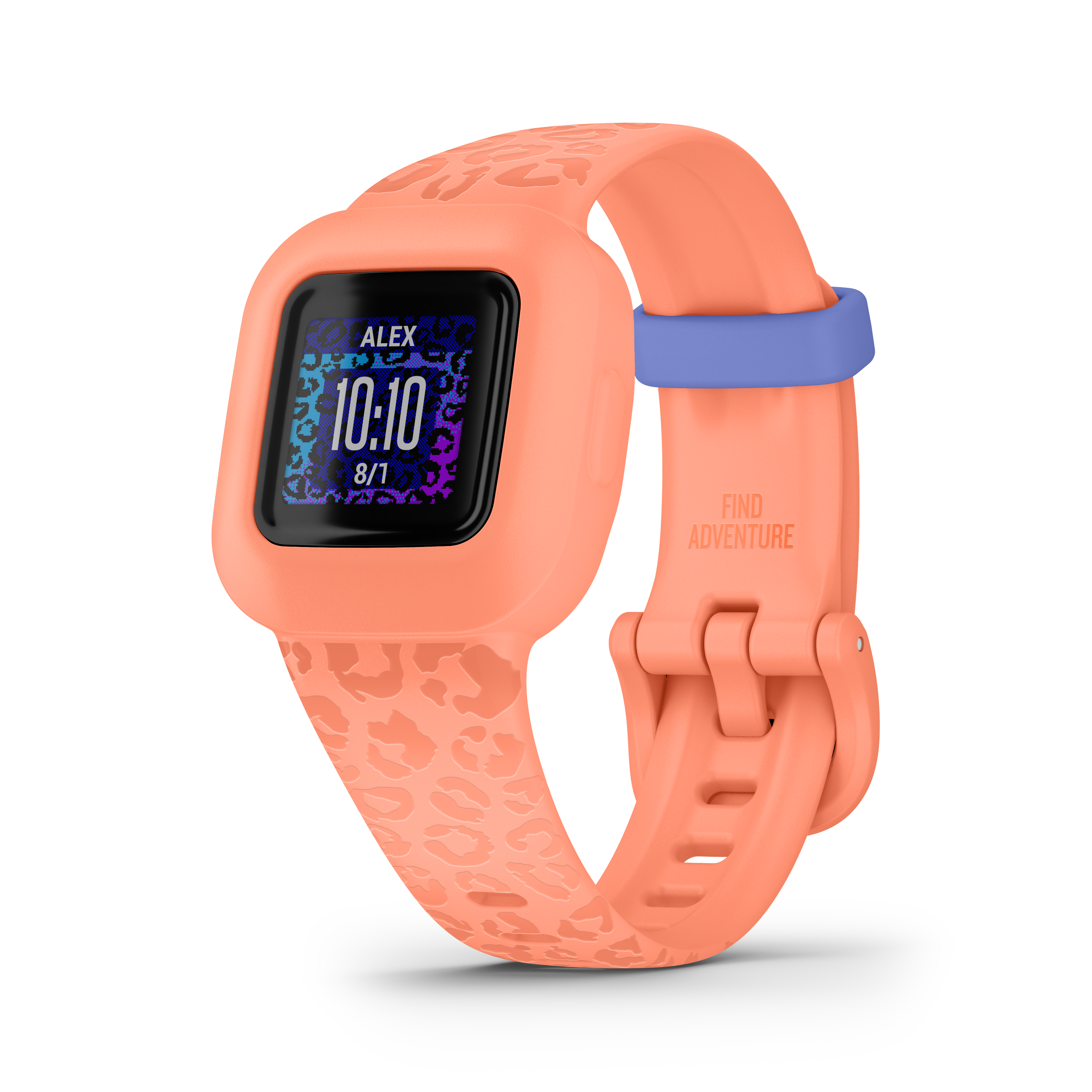 Garmin vivofit jr. 3 Peach Leopard