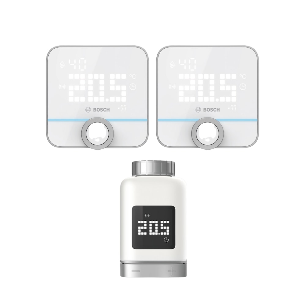 Bosch Smart Home Set Raumklima • 2 Raumthermostate • Thermostat ++ Cyberport