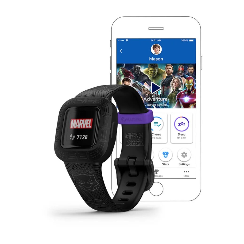 Garmin vivofit jr. 3 Marvel Black Panther