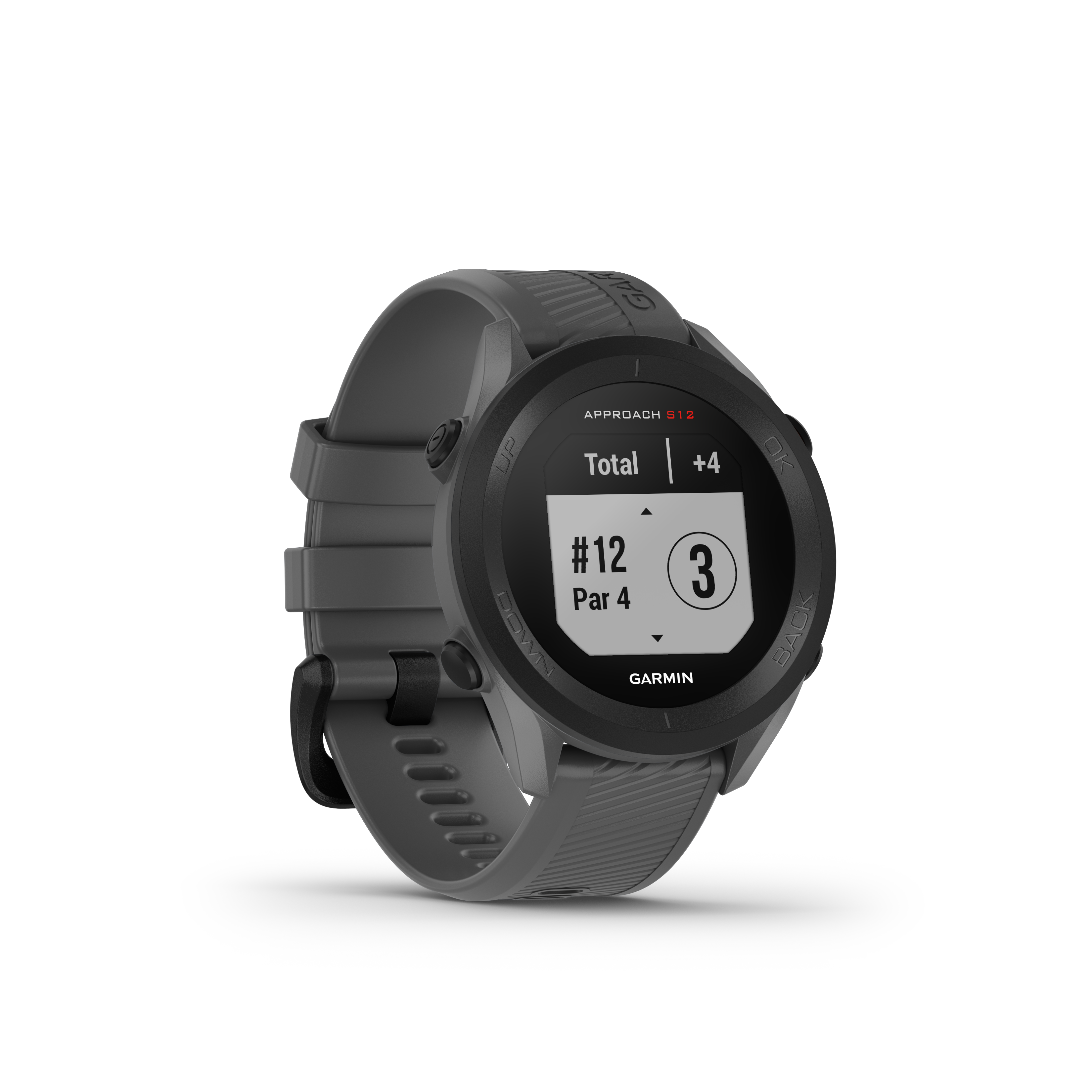 Garmin Approach S12 GPS-Golfuhr, schiefergrau/schwarz