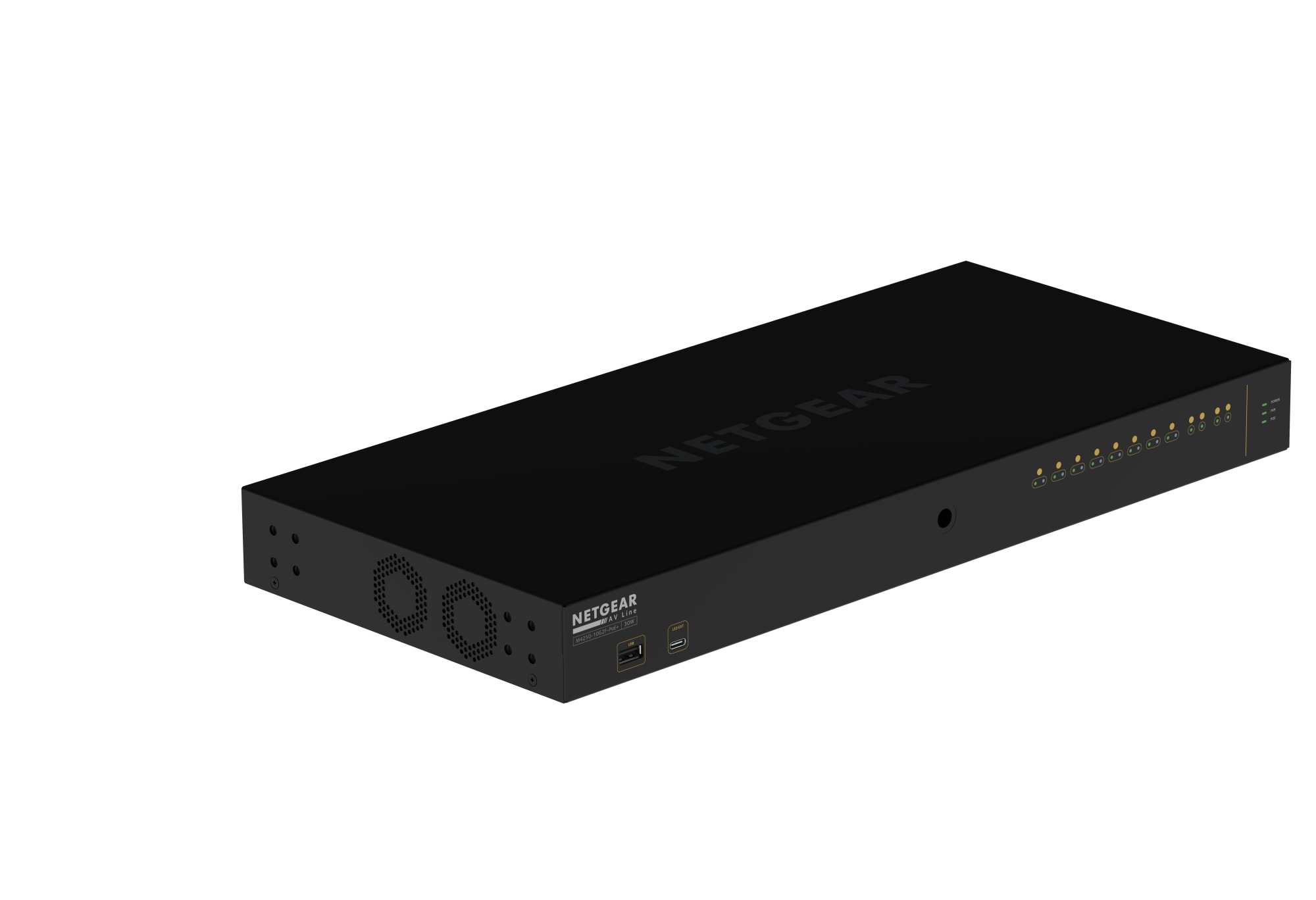 Netgear AV-Line M4250-10G2F-PoE+ Rackmount Managed Gigabit Switch