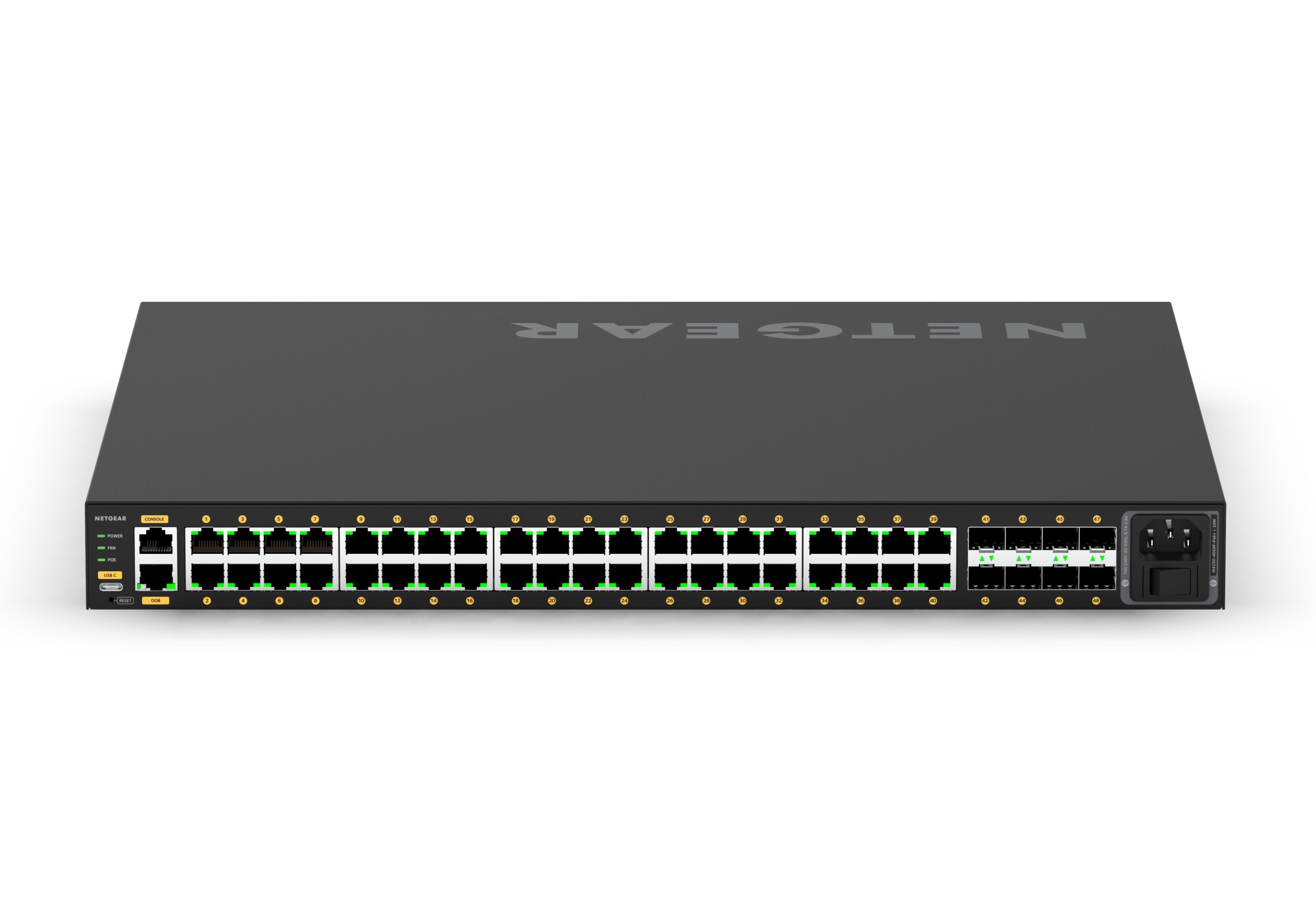 Netgear AV-Line M4250-40G8F-PoE+ Rackmount Managed Gigabit Switch