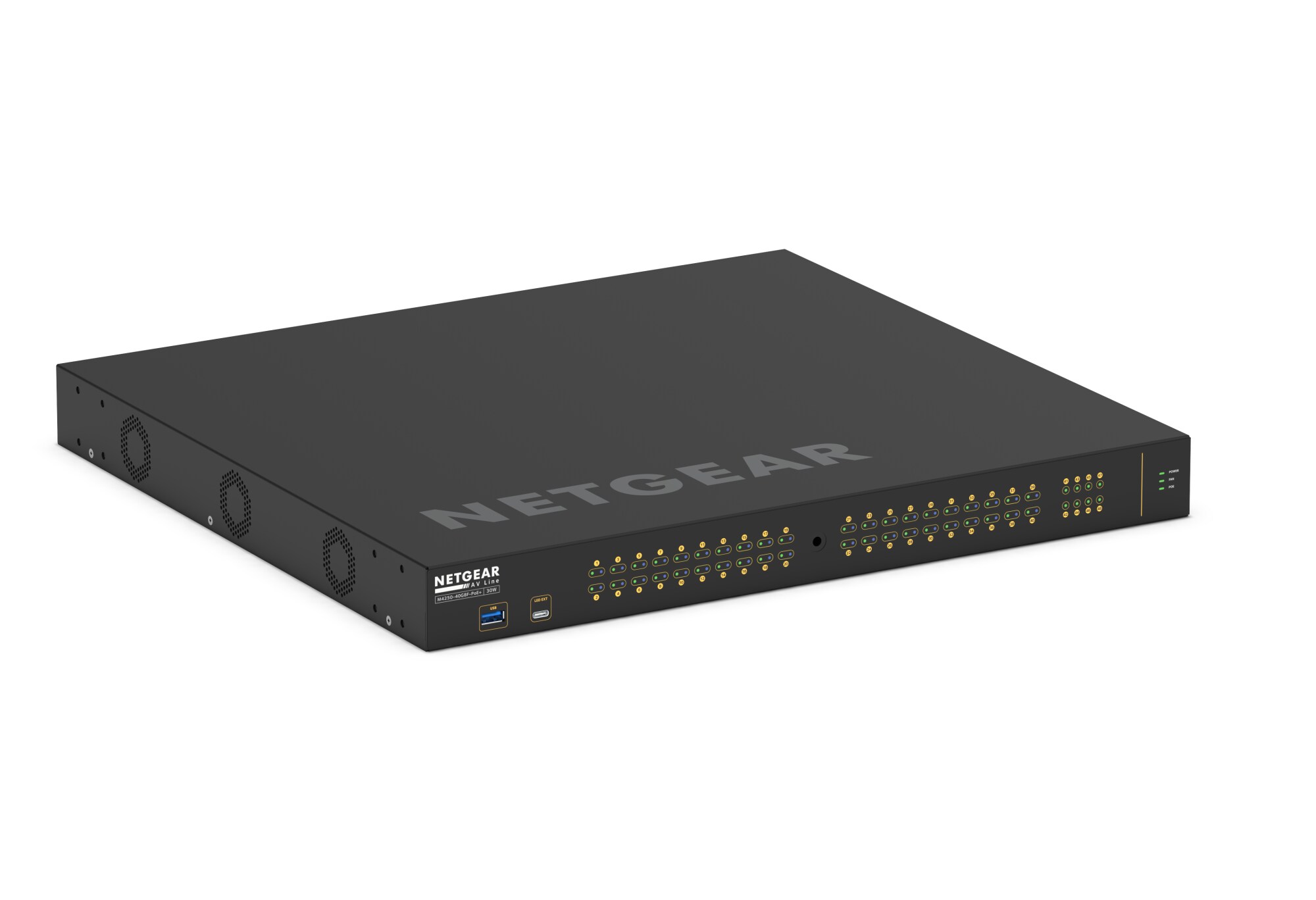 Netgear AV-Line M4250-40G8F-PoE+ Rackmount Managed Gigabit Switch