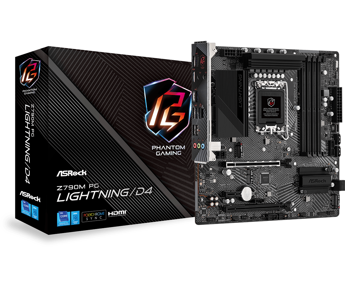 ASRock Z790M Phantom Gaming Lightning/D4