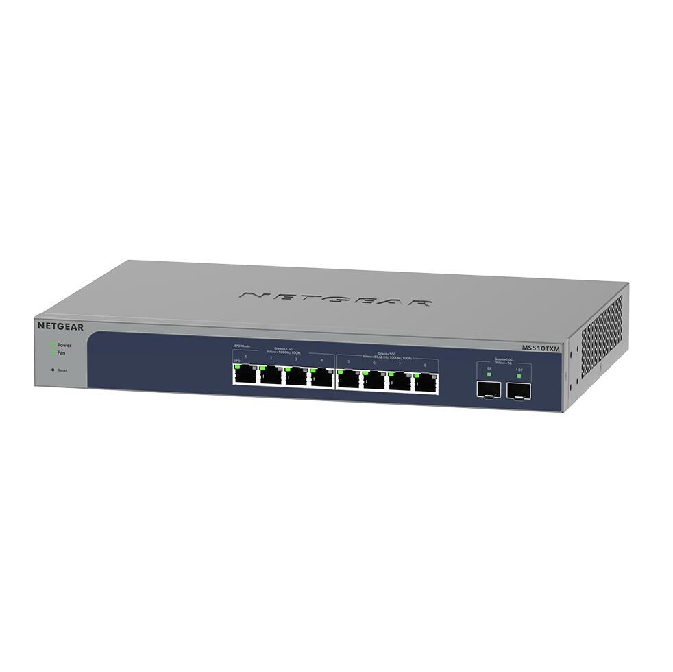 Netgear MS510TXM 8x RJ-45, 2x SFP+ Desktop Gigabit Smart Switch