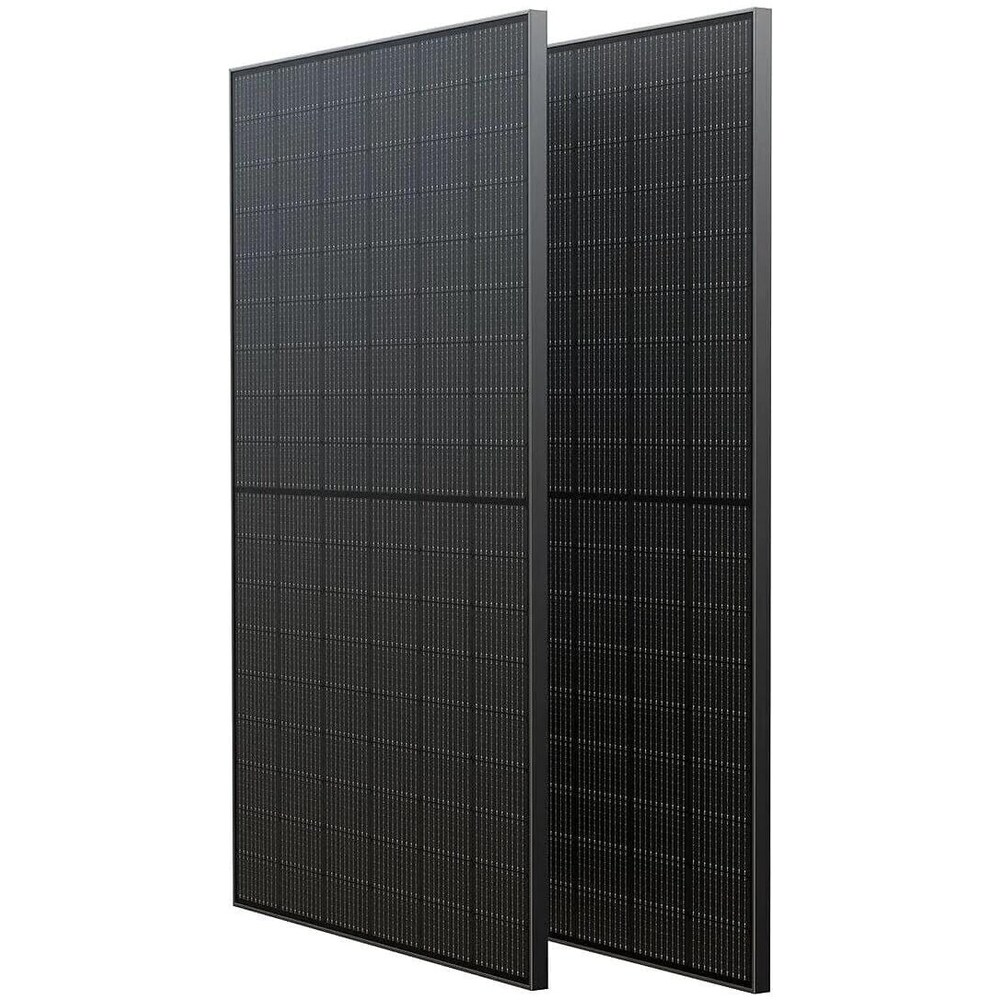 ECOFLOW 2 x 400W Rigid Solar Panel Combo