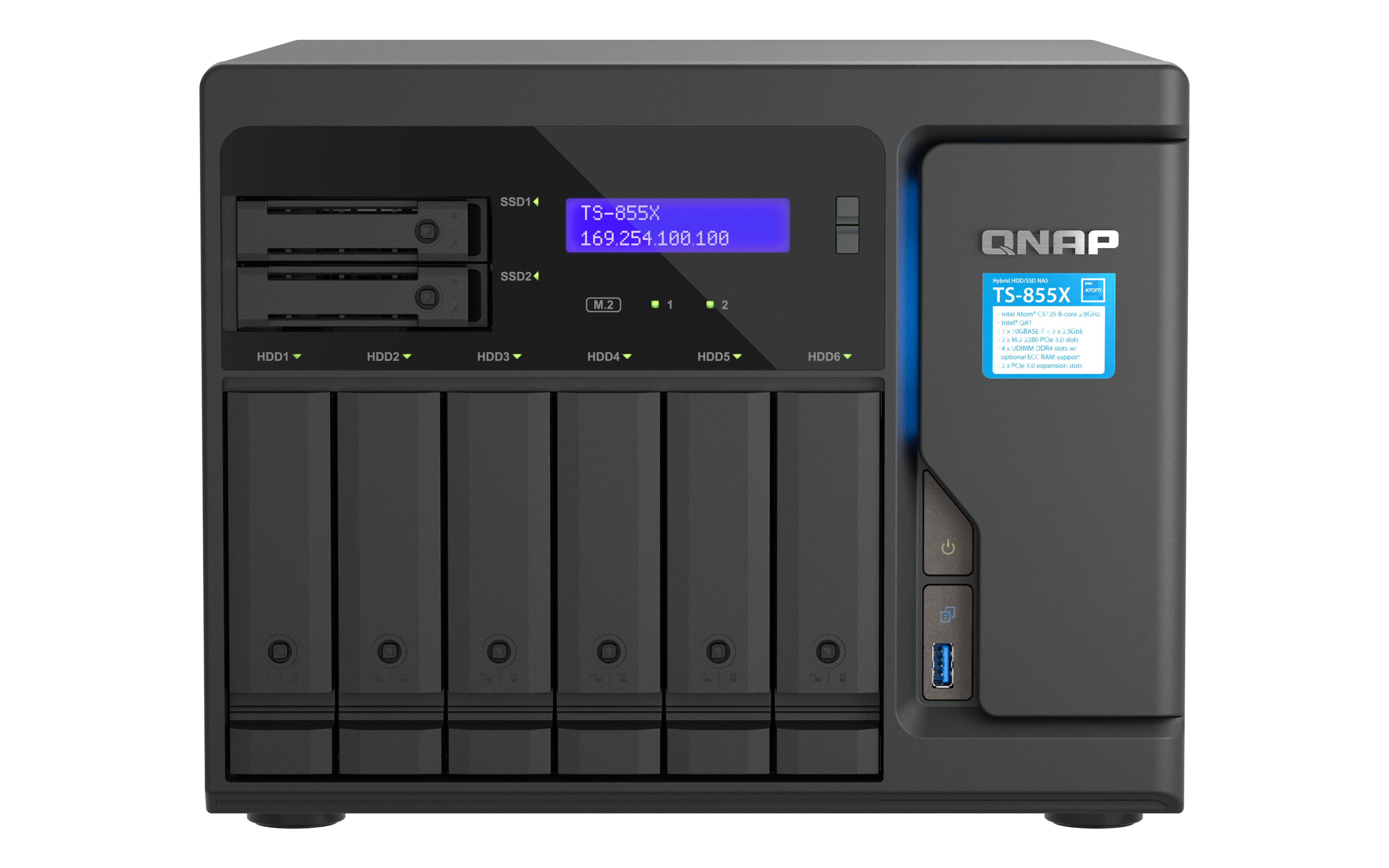 QNAP TS-855X-8G NAS System 8-Bay