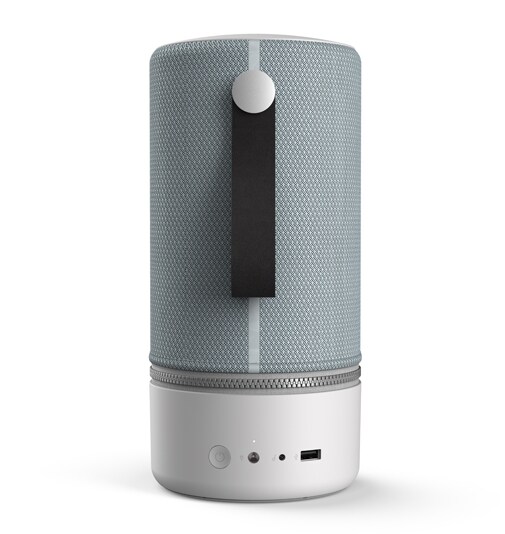 Libratone ZIPP 2 smarter Lautsprecher AirPlay2 fähig BT Multiroom Frosty Grey