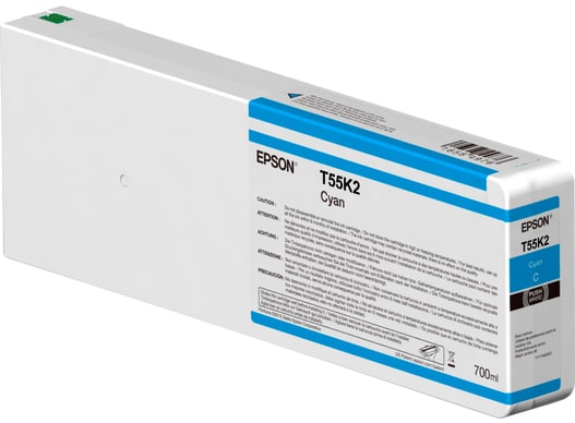 Epson C13T55K200 Druckerpatrone 700ml Cyan T55K200 UltraChrome HDX/HD