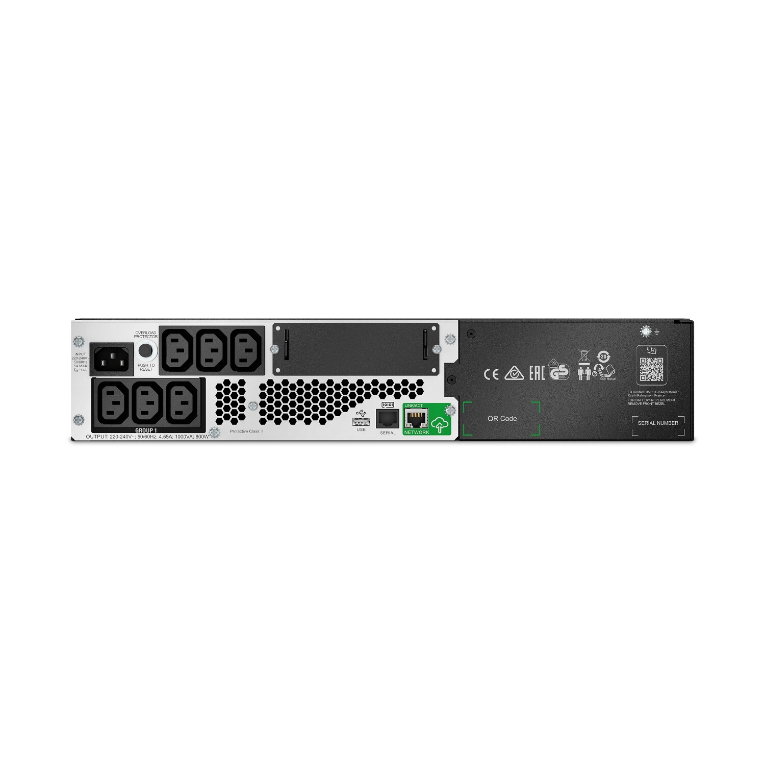 APC Smart-UPS SMTL1000RMI2UC 1000VA 230V mit SmartConnect