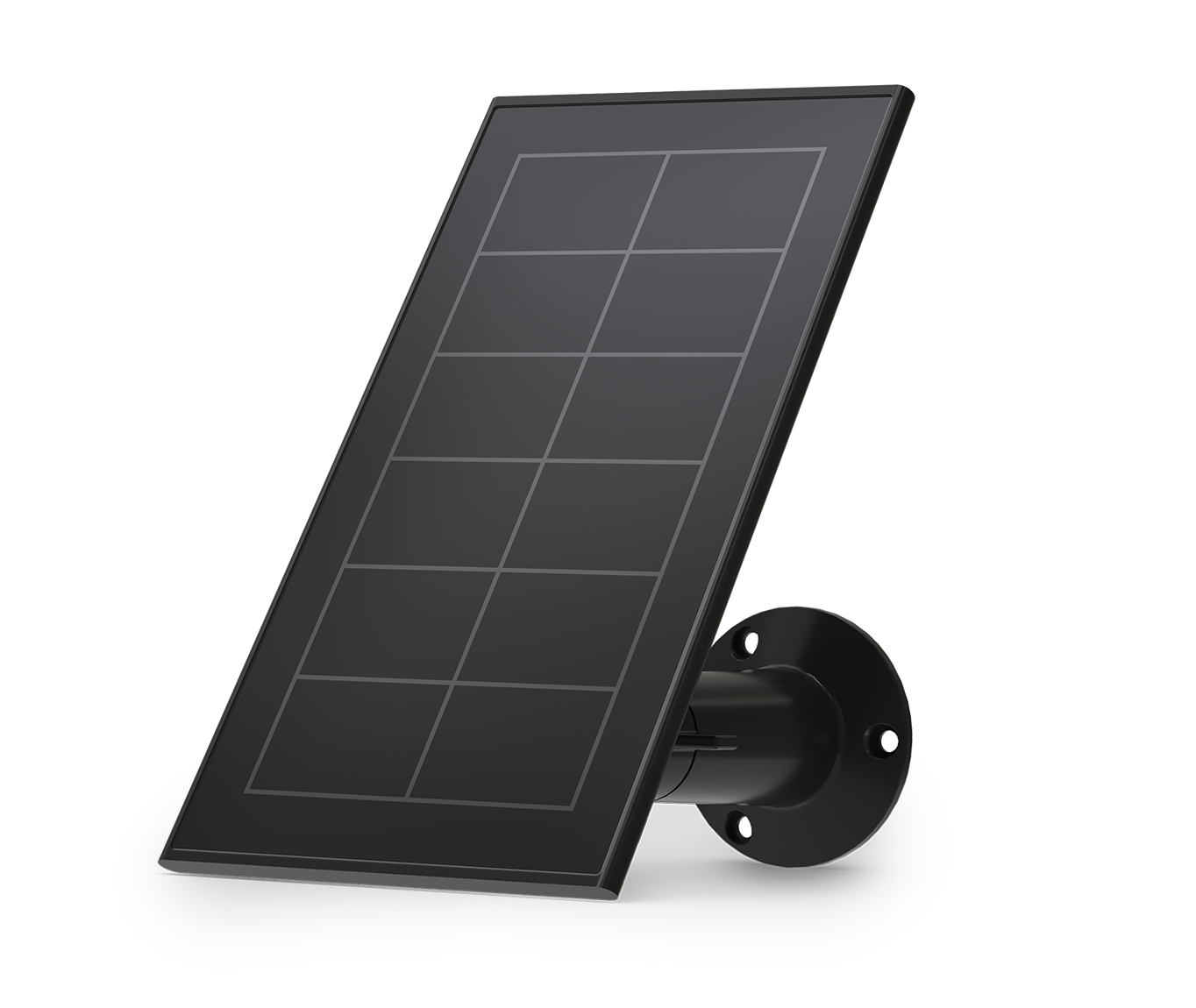 Arlo Solarpanel (schwarz) - Solarladegerät mit magnetischem Ladekabel