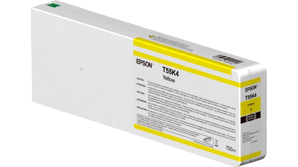 Epson C13T55K400 Druckerpatrone 700ml gelb T55K400 UltraChrome HDX/HD