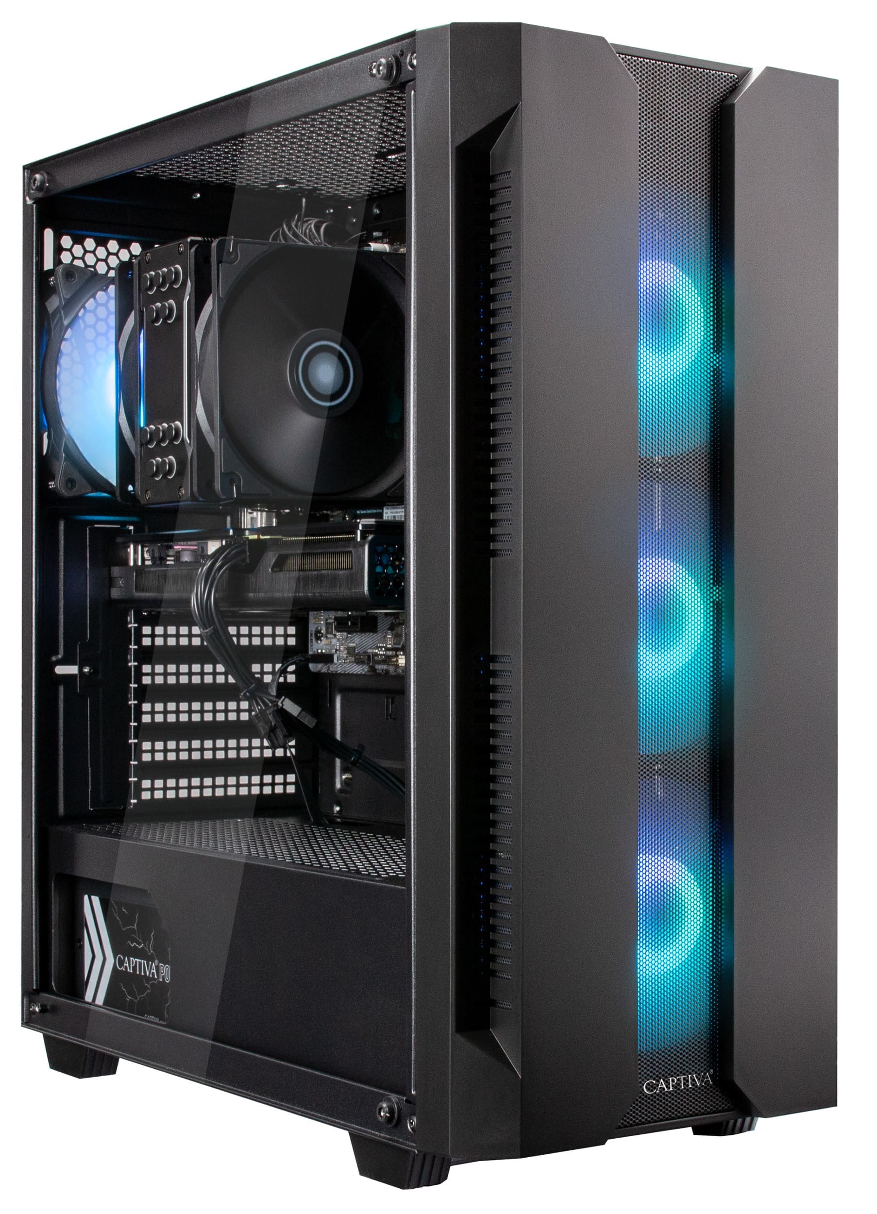 Captiva Highend Gaming PC R72-399 R7 500X3D 32GB/2TB SSD RTX4070Ti W11