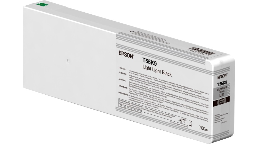 Epson C13T55K900 Druckerpatrone 700ml Light Light Black T55K900 UltraChrome