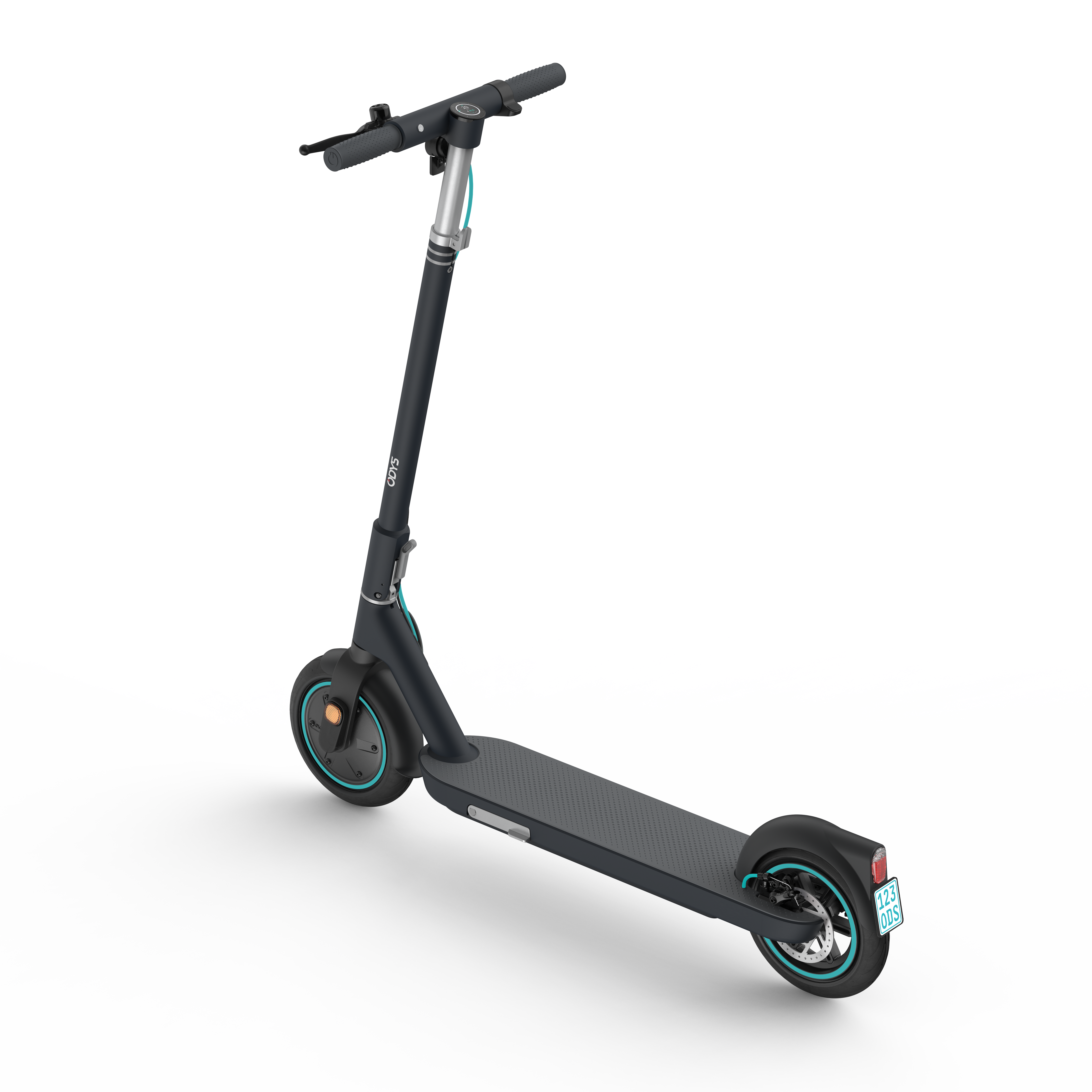 Odys PAX Elektro Scooter mit Straßenzulassung 20 km/h schwarz