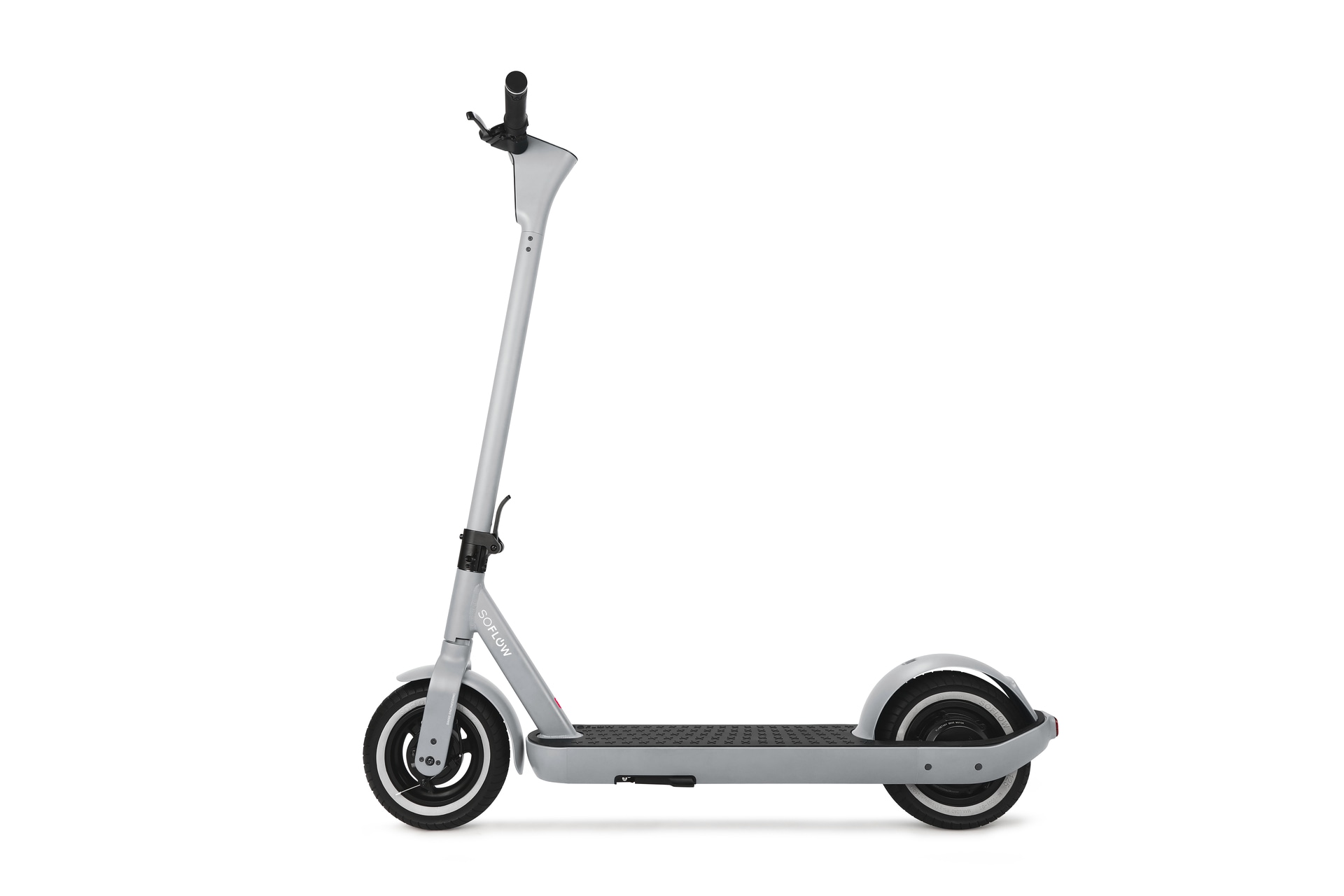 SoFlow SO ONE Pro E-Scooter mit Blinker silber mit
