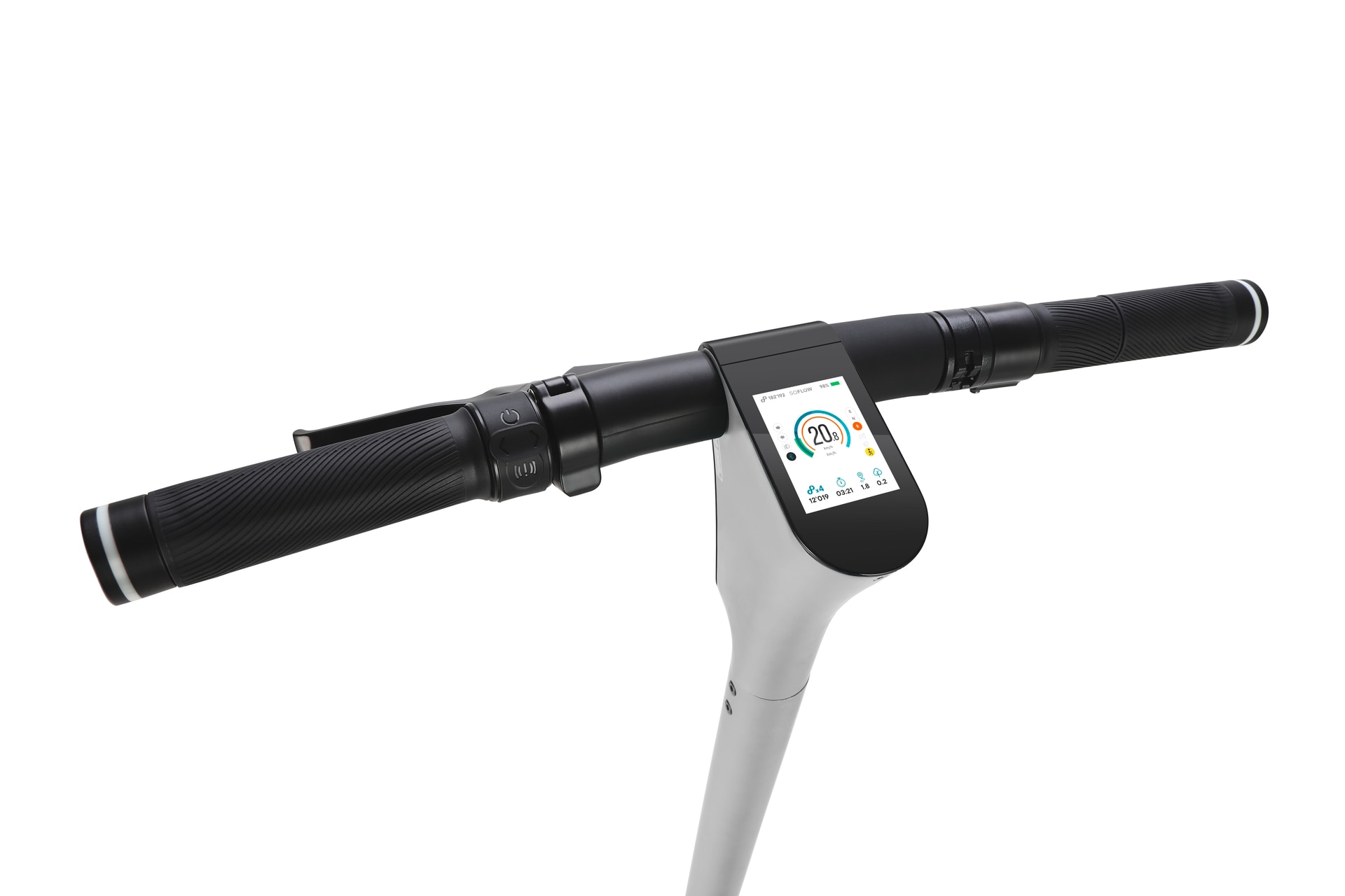 SoFlow SO ONE Pro E-Scooter mit Blinker silber mit Straßenzulassung