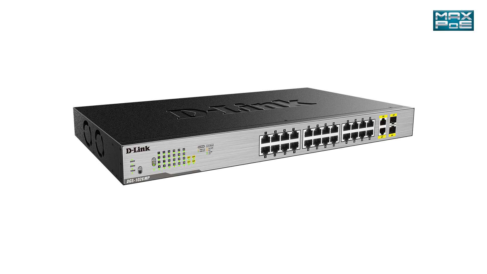 D-Link DGS-1026MP 24 Port 100/1000Mbps Switch