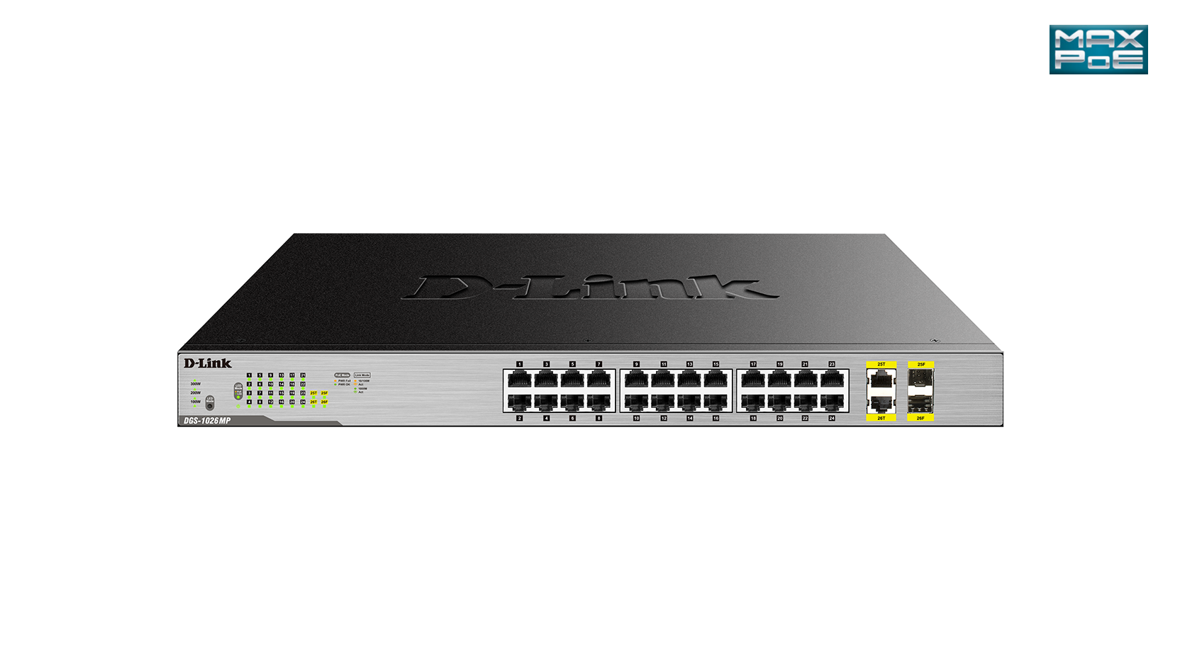 D-Link DGS-1026MP 24 Port 100/1000Mbps Switch