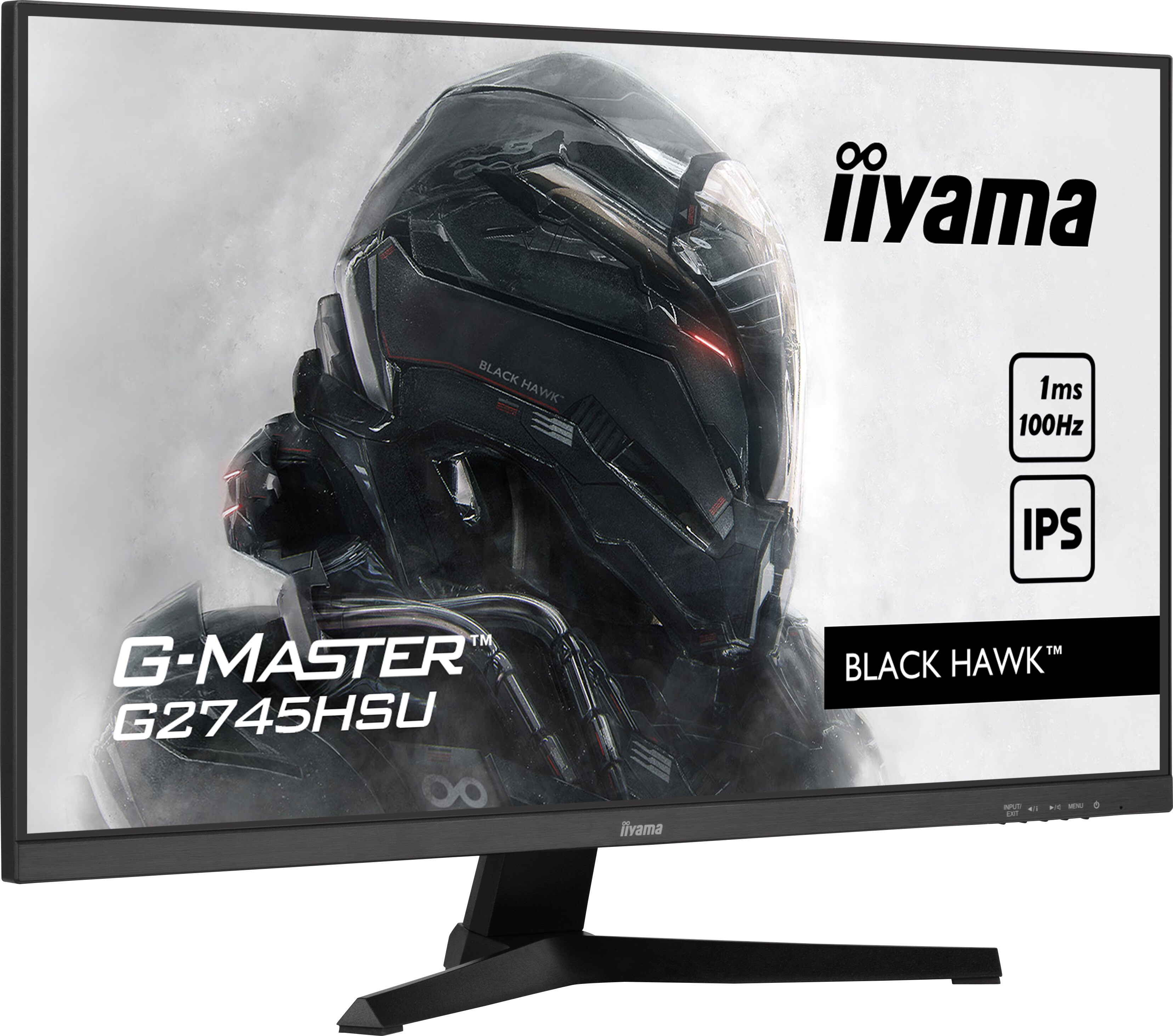 iiyama G-MASTER G2745HSU-B1 68.5cm (27") FHD IPS Gaming Monitor HDMI/DP/USB