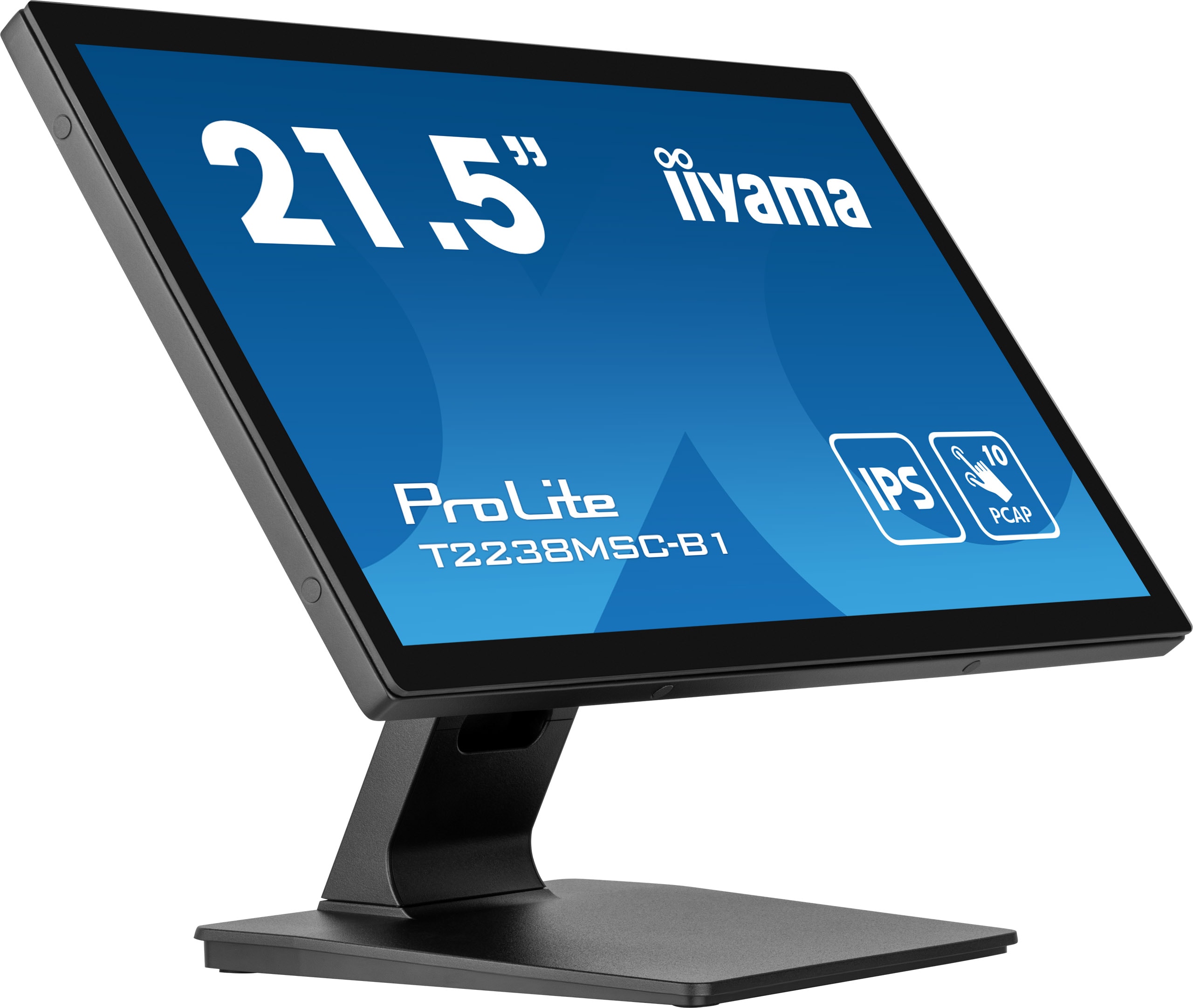 iiyama ProLite T2238MSC-B1 54,5cm (21,5") FHD IPS Multitouch-Monitor HDMI/DP/USB