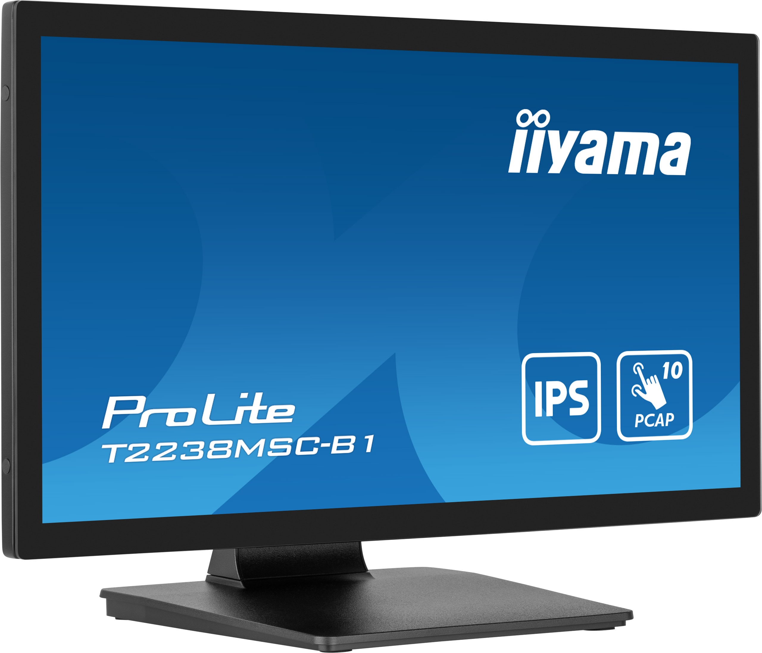 iiyama ProLite T2238MSC-B1 54,5cm (21,5") FHD IPS Multitouch-Monitor HDMI/DP/USB