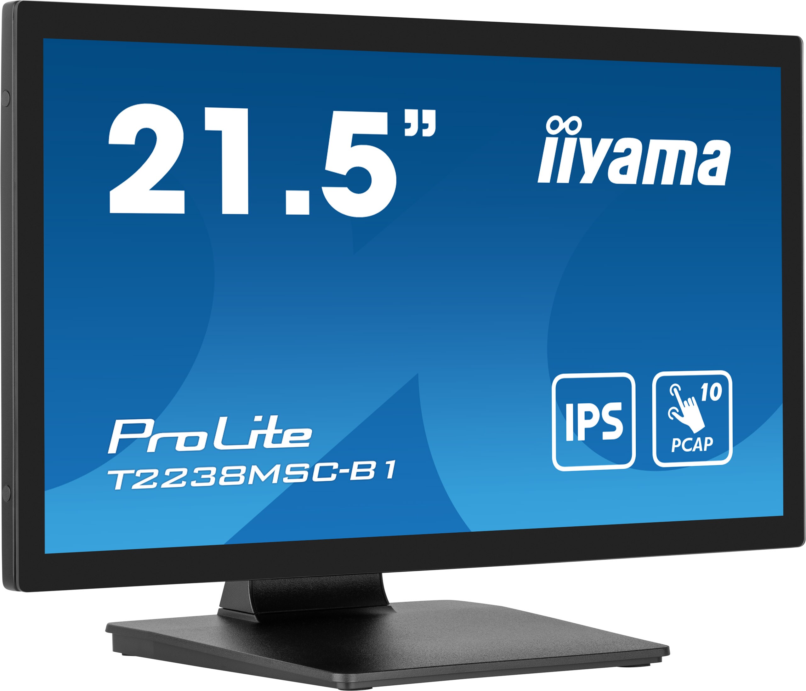 iiyama ProLite T2238MSC-B1 54,5cm (21,5") FHD IPS Multitouch-Monitor HDMI/DP/USB