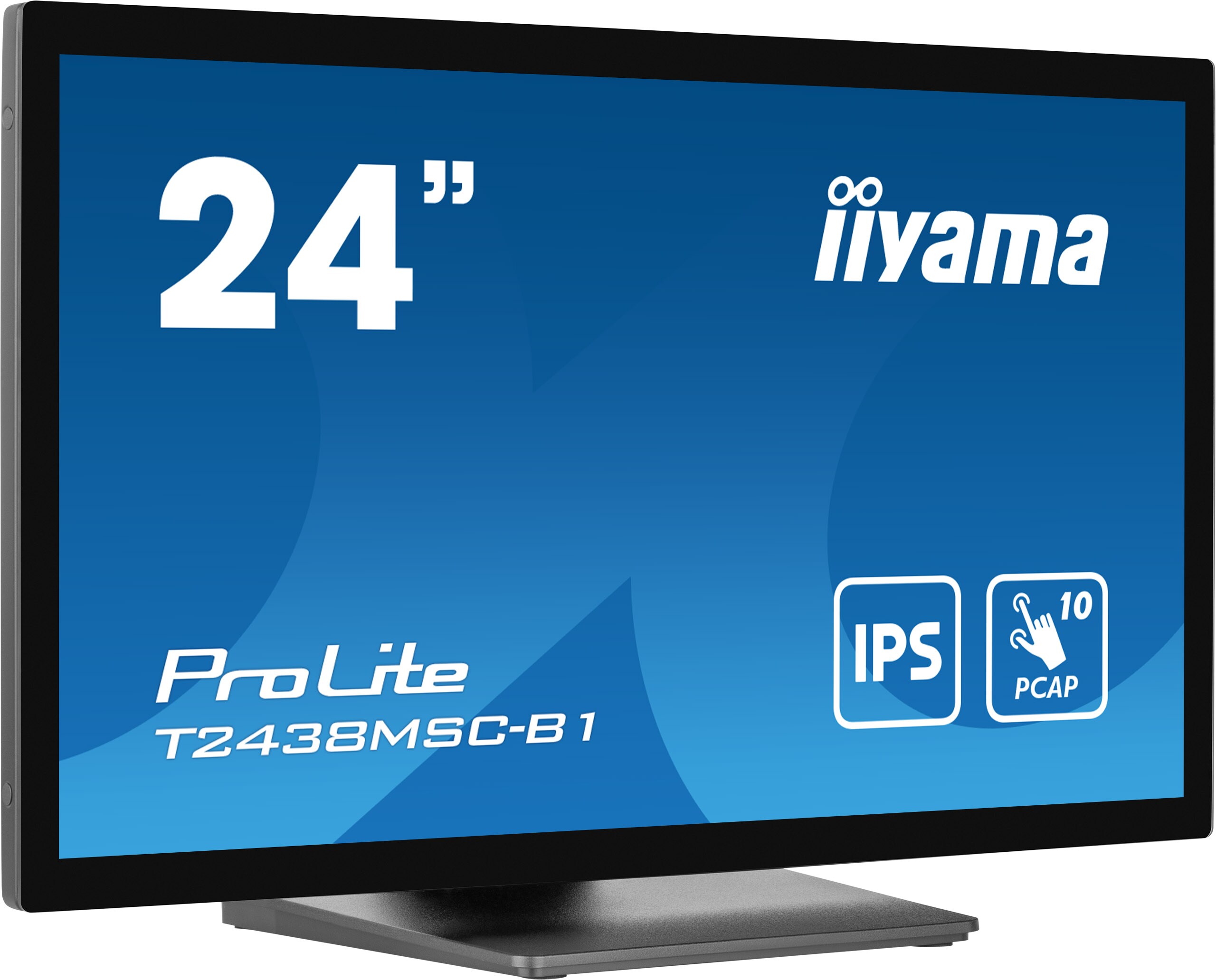 iiyama ProLite T2438MSC-B1 60,5cm (23,8") FHD IPS Multitouch-Monitor HDMI/DP/USB