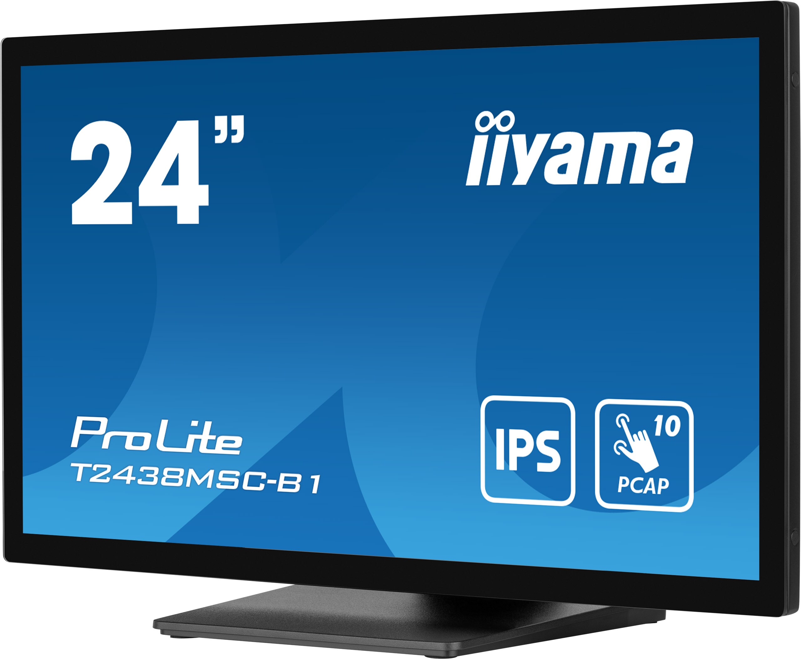 iiyama ProLite T2438MSC-B1 60,5cm (23,8") FHD IPS Multitouch-Monitor HDMI/DP/USB