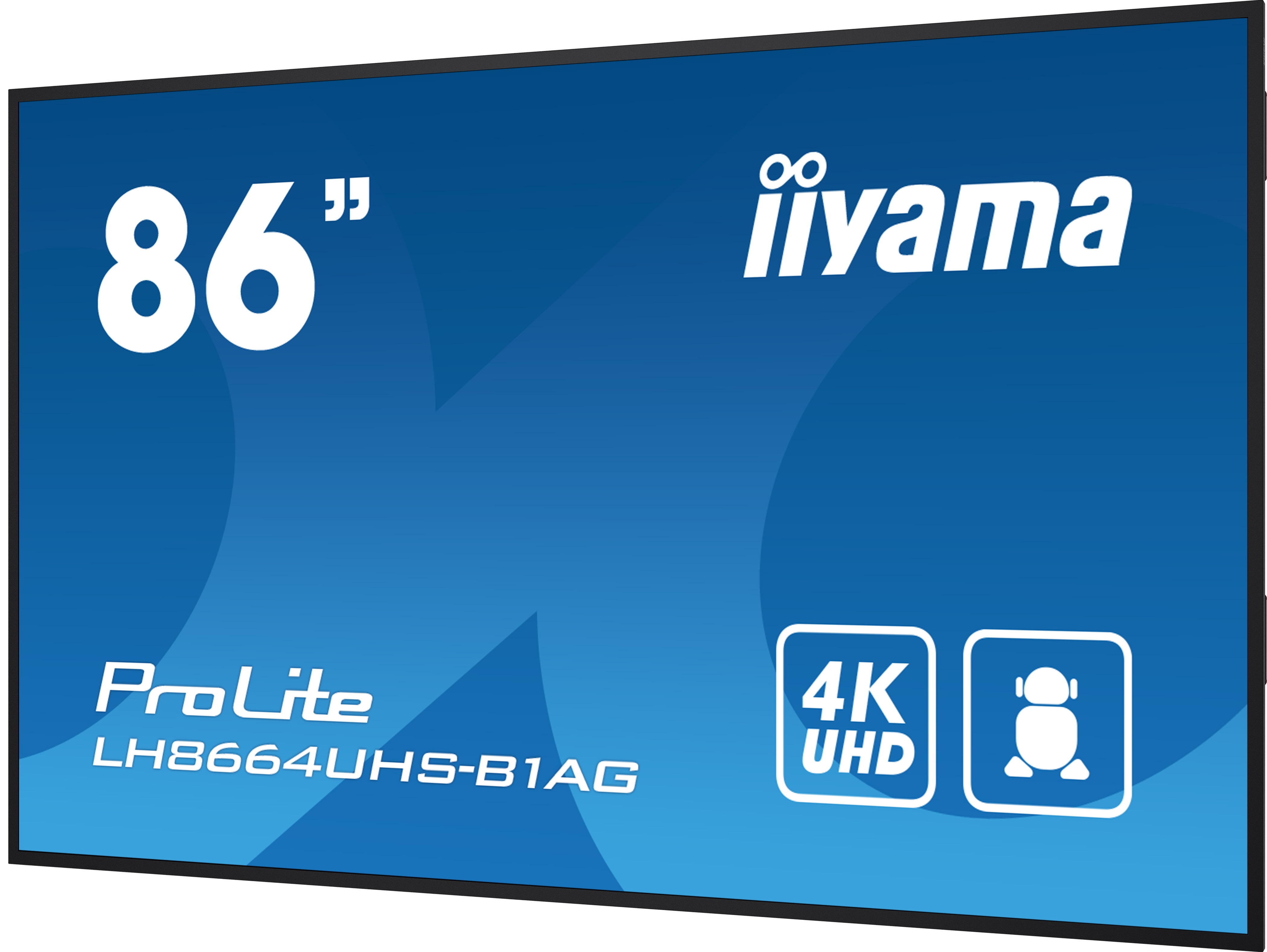 iiyama ProLite LH8664UHS-B1AG 217,4cm (85,6") 4K Digital Signage Monitor HDMI