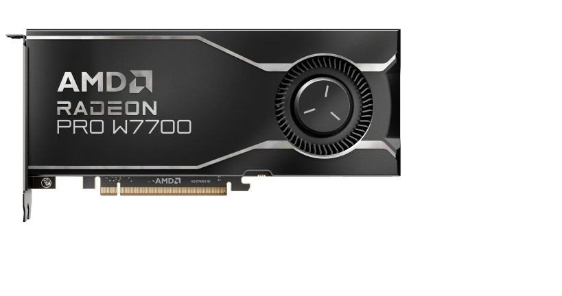 AMD READEON PRO W7700 | 16GB GDDR6 | 4x DP 2.1 | 190W Board Power