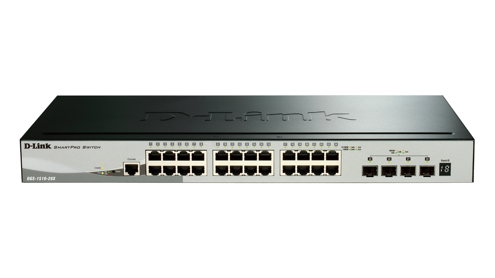 D-Link DGS-1510-28X/E 28-Port Smart Managed Gigabit