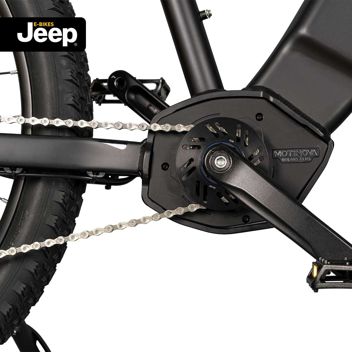 Jeep Mountain E-Bike MHM 7010 27,5" schwarz