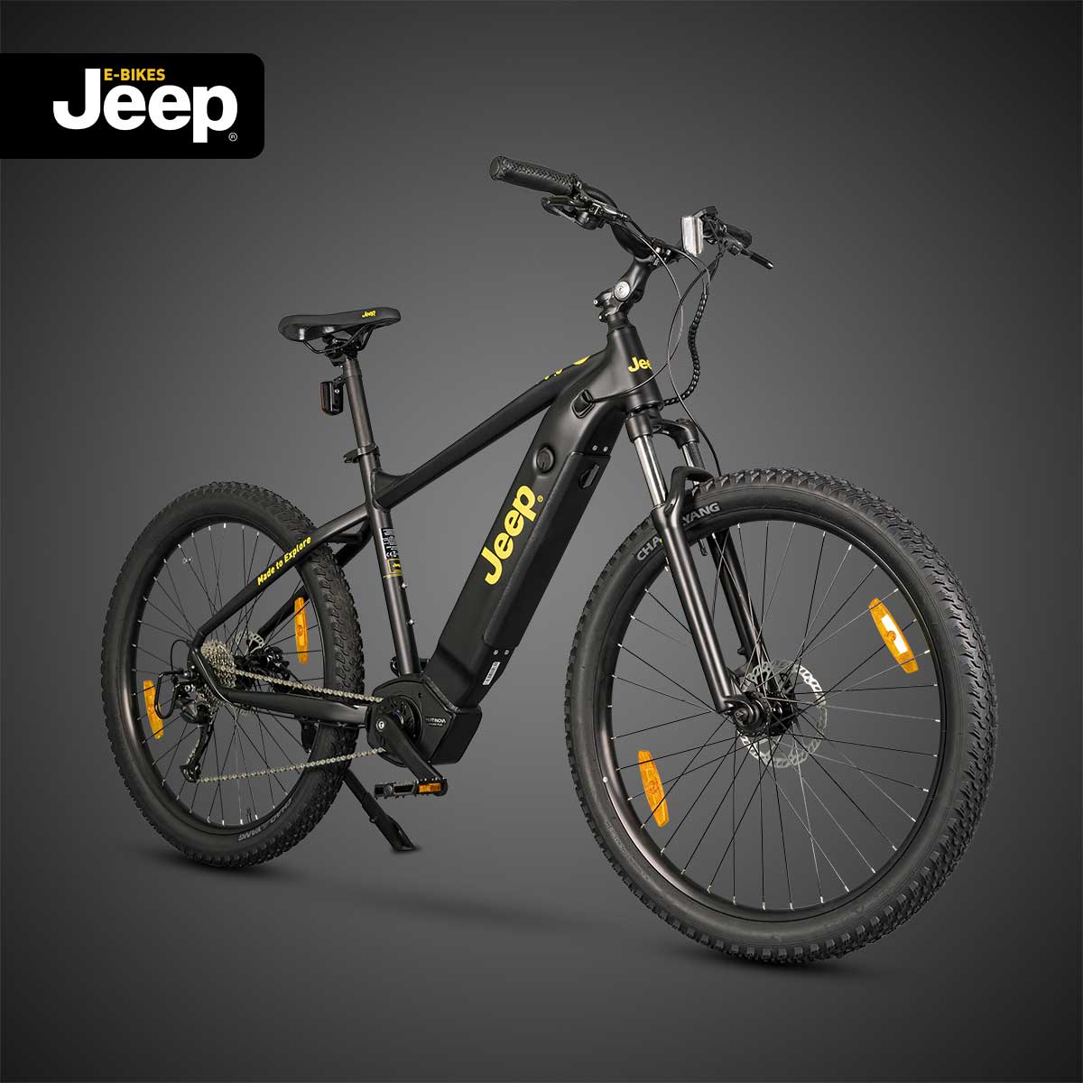 Jeep Mountain E-Bike MHM 7010 27,5" schwarz