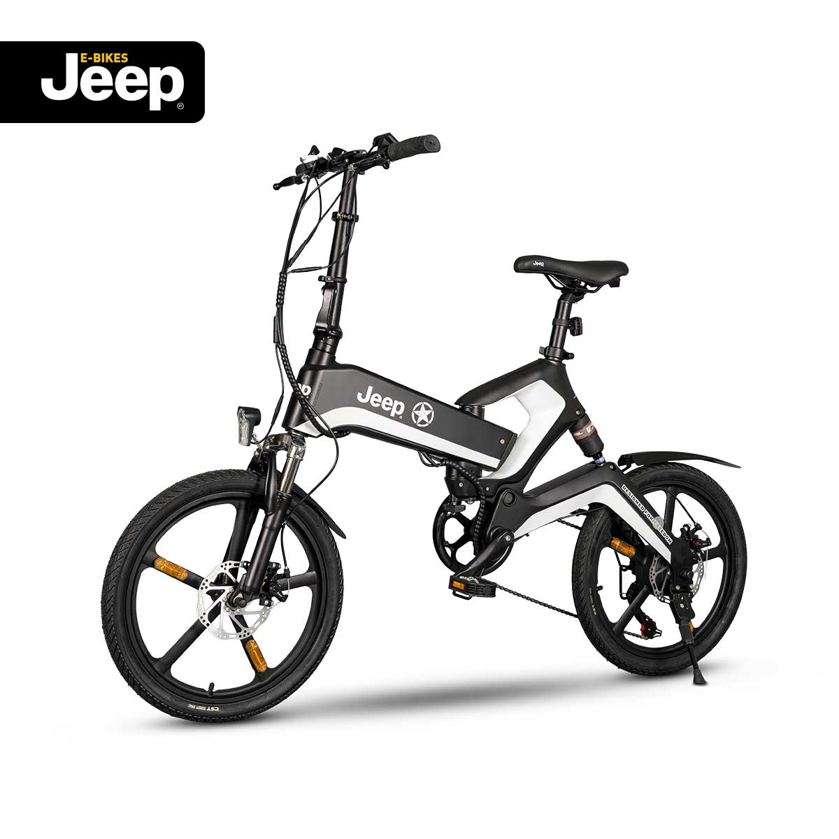 Jeep Fold E-Bike FFR 7050 20" schwarz/weiß