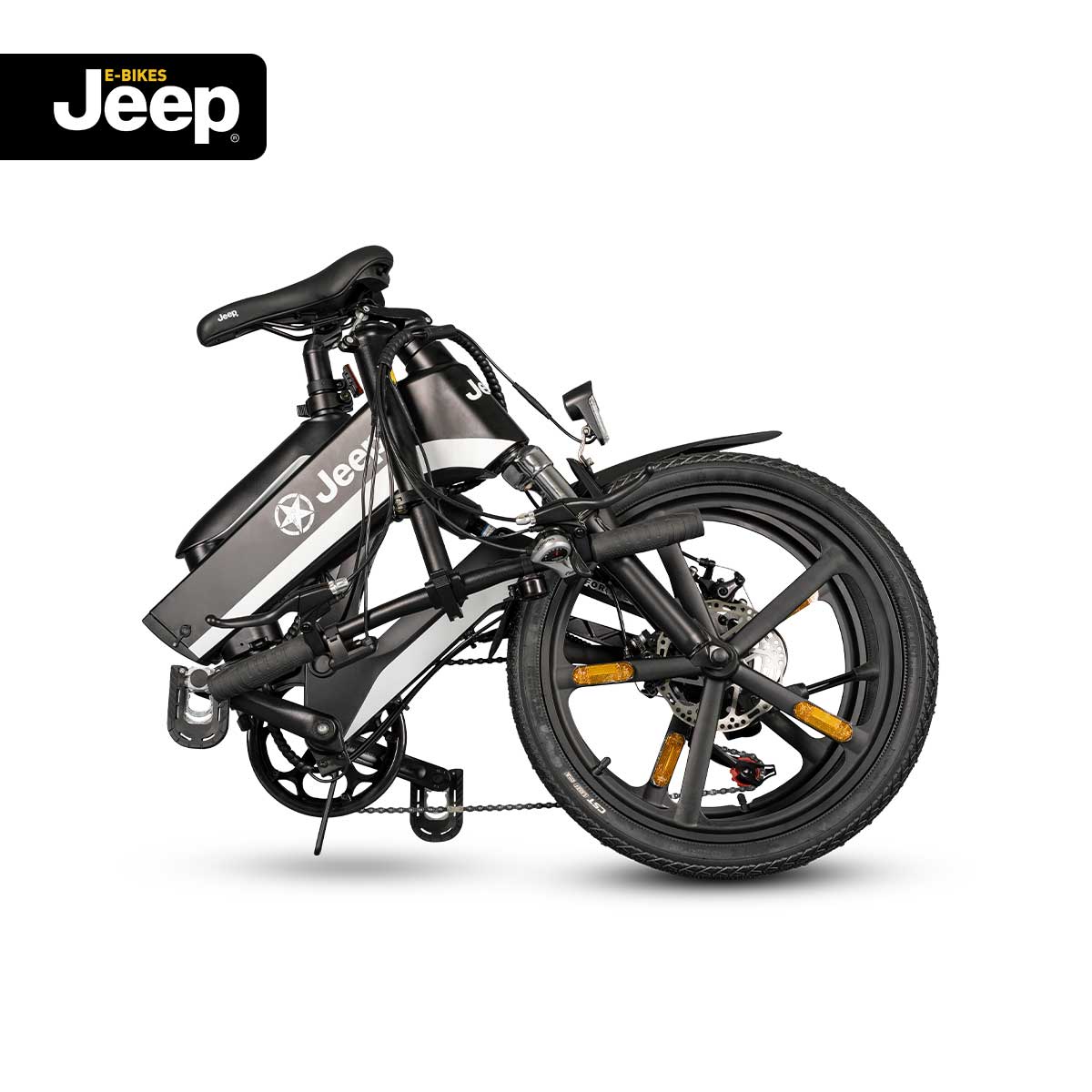 Jeep Fold E-Bike FFR 7050 20" schwarz/weiß