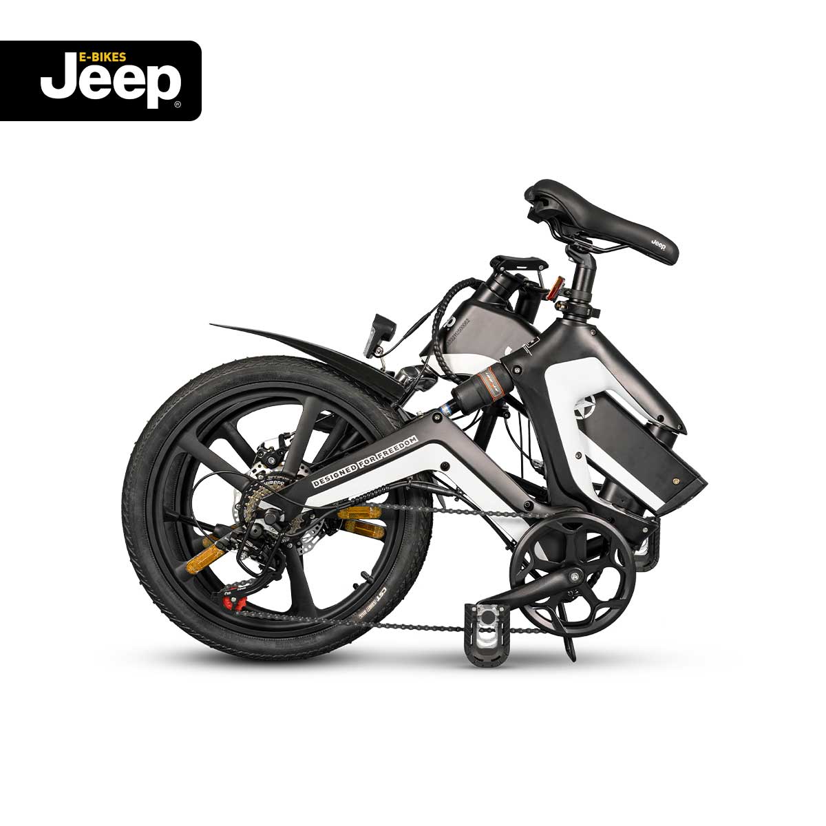 Jeep Fold E-Bike FFR 7050 20" schwarz/weiß