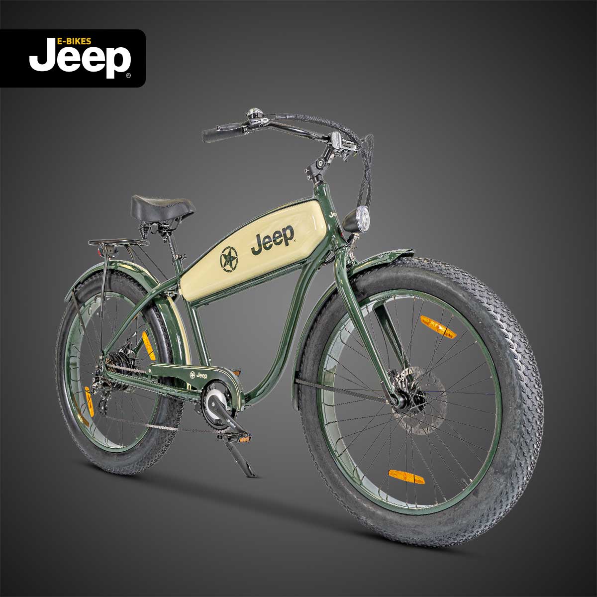 Jeep Cruise E-Bike CR 7004 26" navy/beige