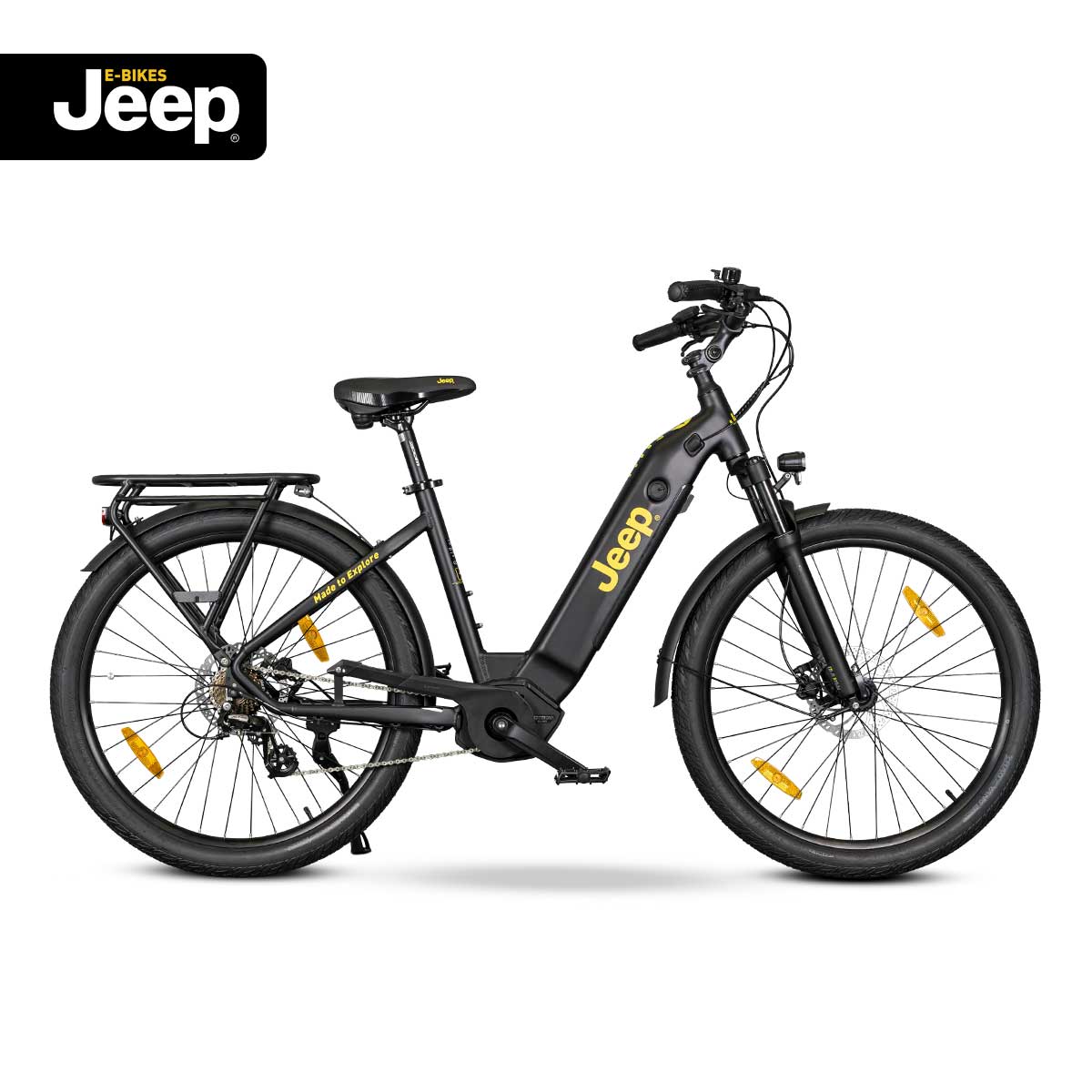 Jeep SUV E-Bike ULM 7000 27,5" schwarz