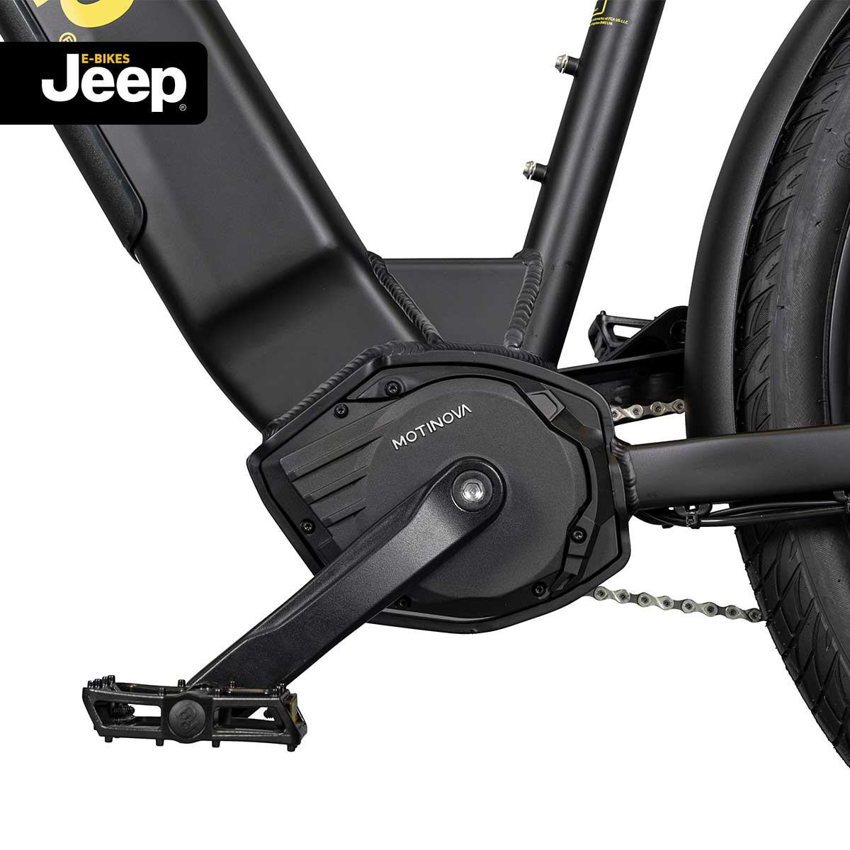 Jeep SUV E-Bike ULM 7000 27,5" schwarz