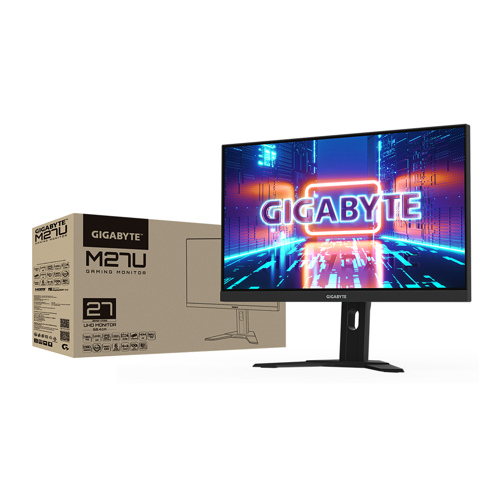 Gigabyte M27U 68,6cm (27") 4K IPS Gaming Monitor 16:9 HDMI 2.1/DP/USB-C 160Hz