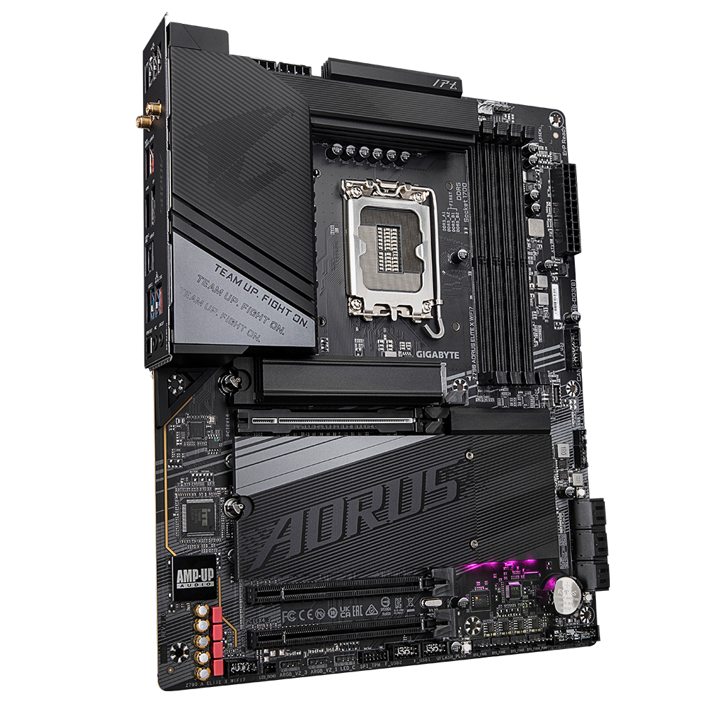 GIGABYTE Z790 AORUS ELITE X WIFI7 ATX Mainboard Sockel 1700 HDMI/USB3.2/WIFI/BT