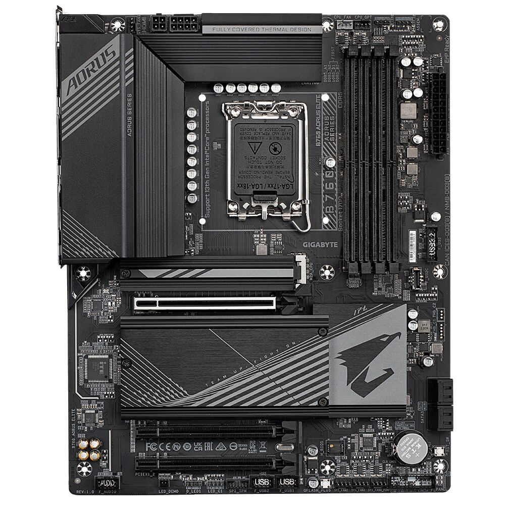 GIGABYTE B760 AORUS ELITE ATX Mainboard Sockel 1700 HDMI/DP/USB-C