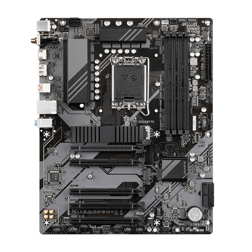 GIGABYTE B760 DS3H AX ATX Mainboard Sockel 1700 M.2/HDMI/DP/USB-C/WIFI/BT