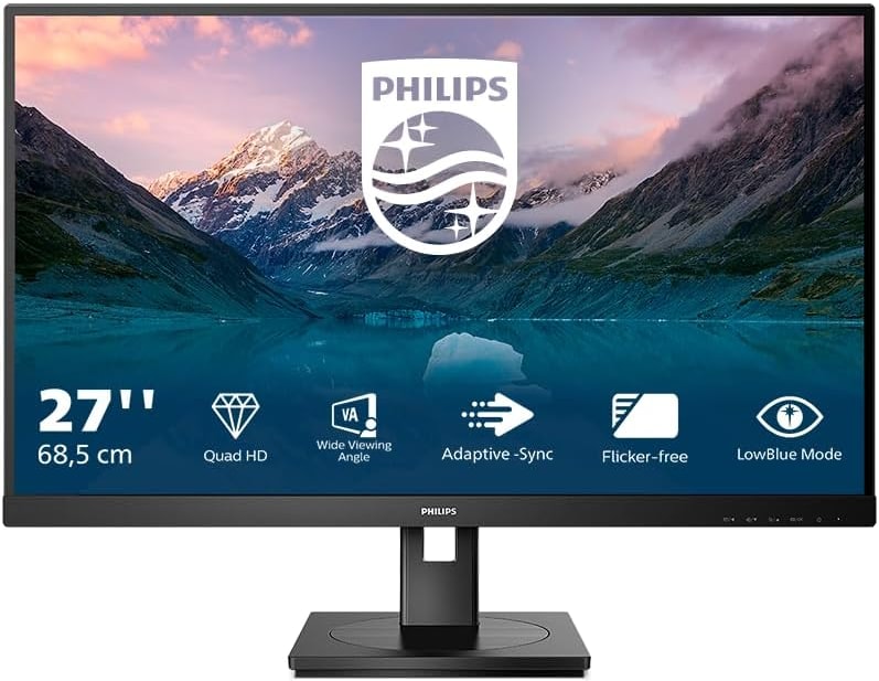 Philips S-Line 275S9JML 68,6cm (27") QHD VA Office Monitor 16:9 HDMI/DP/USB 75Hz