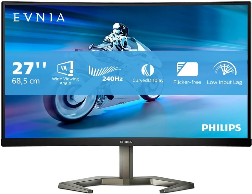 Philips Evnia 27M1C5200W 68,5cm (27") FHD VA Curved Monitor 16:9 HDMI/DP 240Hz